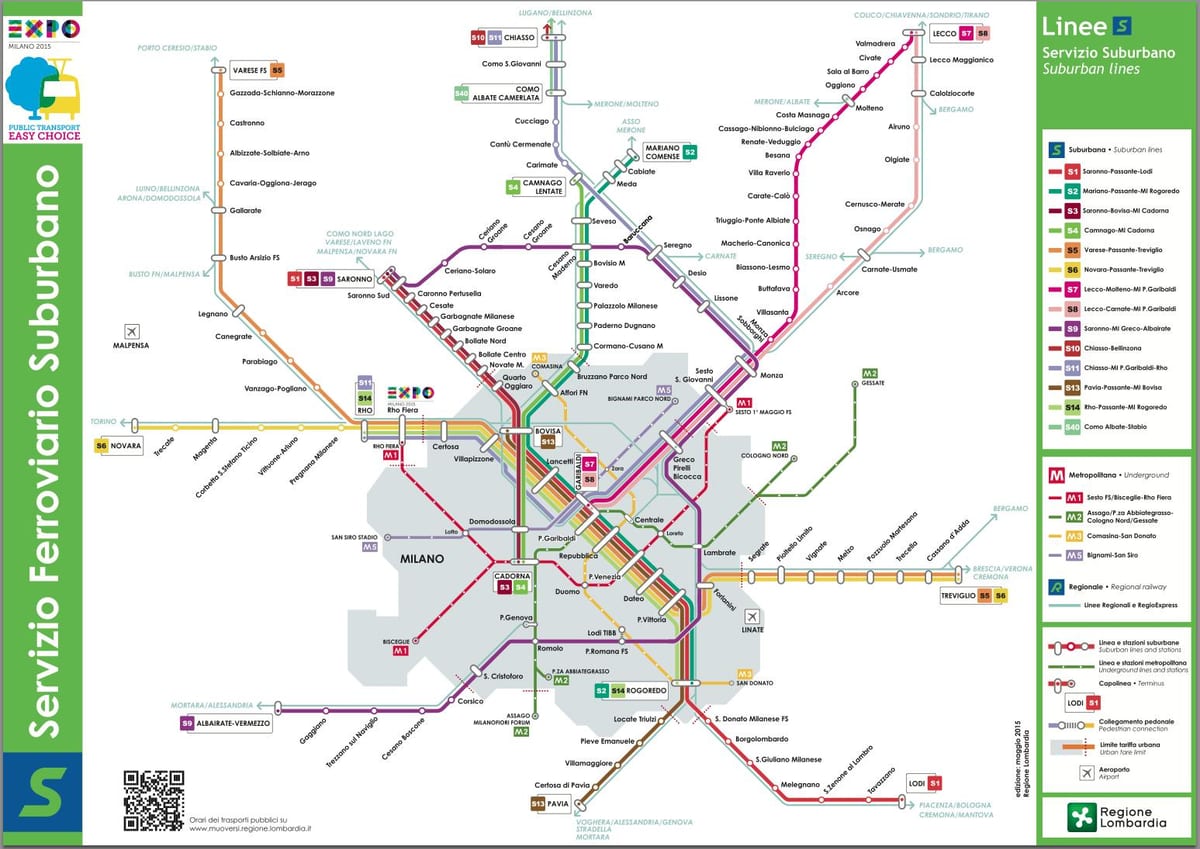 карта trenord