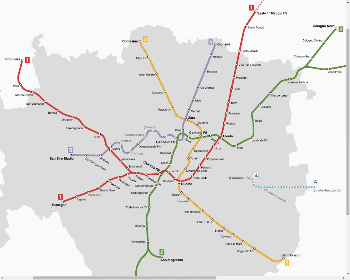 карта банкомата Милано трамвај