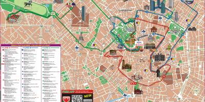 Карта Милана трасе 